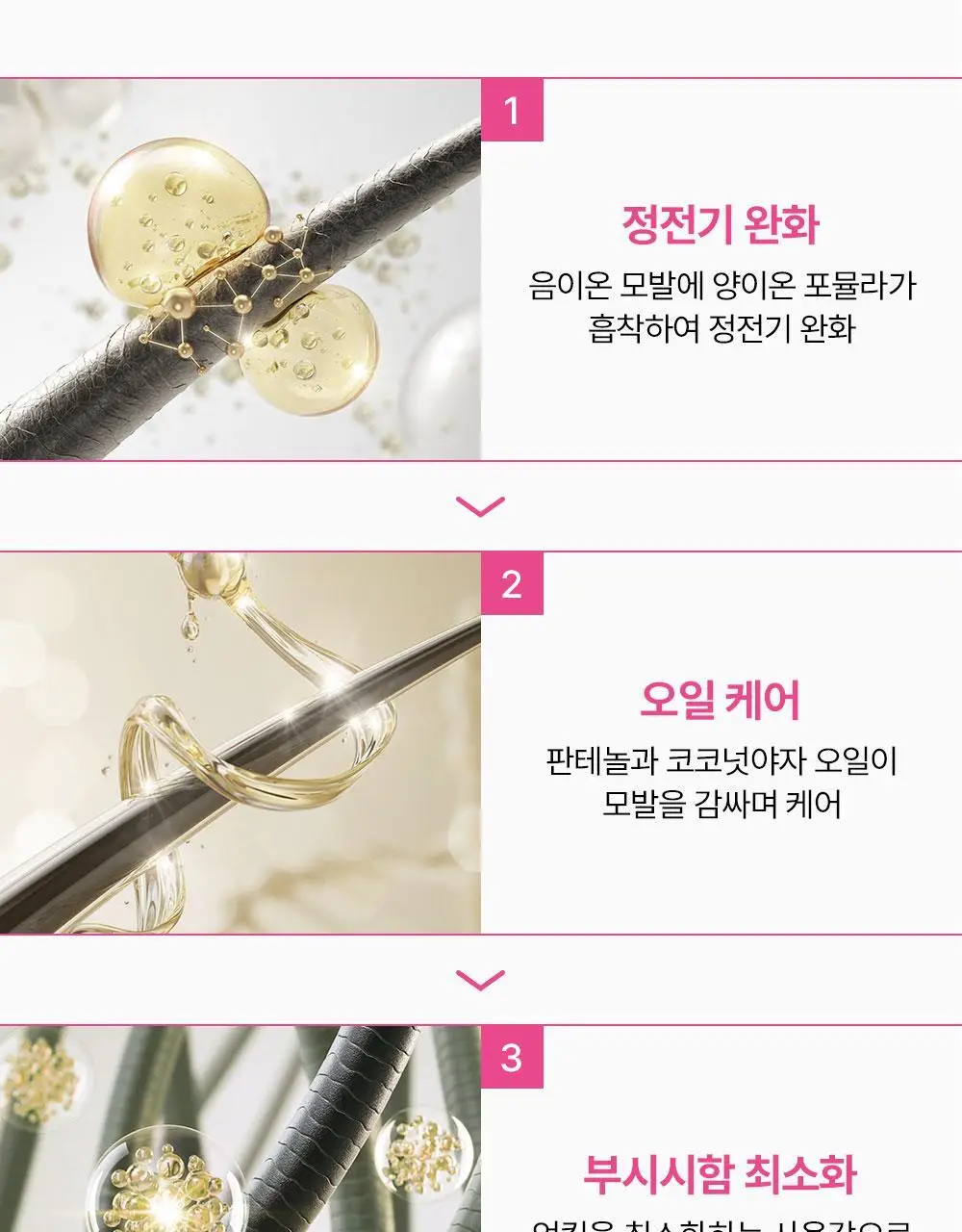 [밀착본딩/손상모케어] 줄라이미 데미지케어 퍼퓸 트리트먼트 선셋프리지아 500ml 상세페이지 13